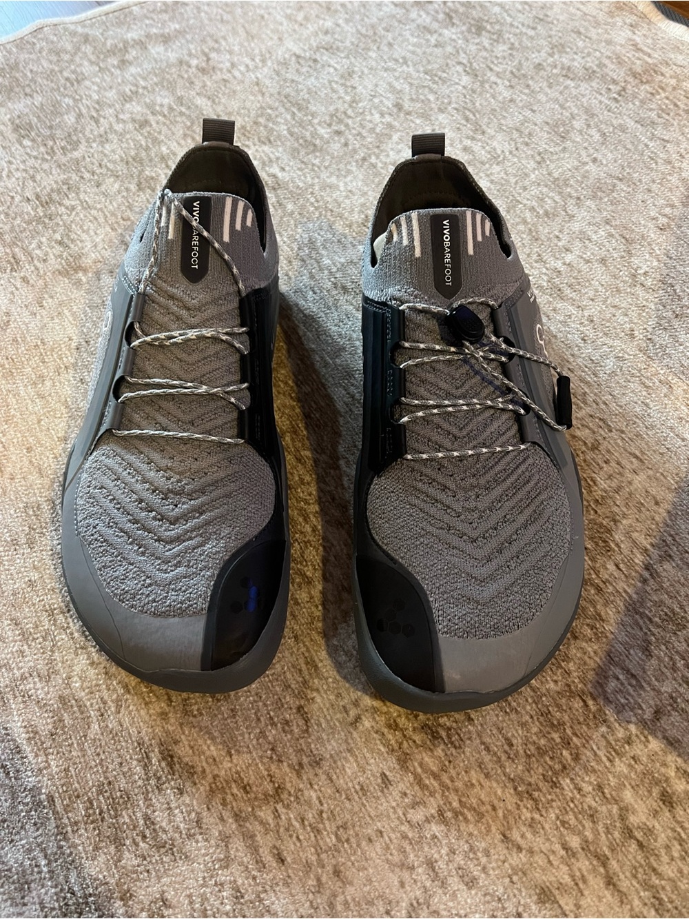 Vivo barefoot Grey Knit Barefoot-Style Slip-On Shoes